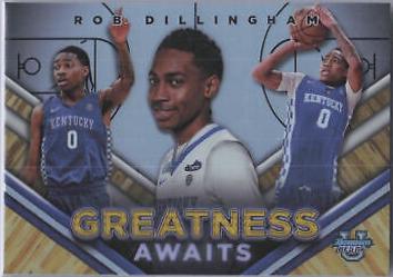 Rob Dillingham #GA-17 Basketball Cards 2023 Bowman Best University Greatness Awaits