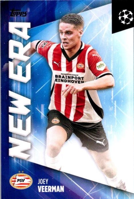 Joey Veerman #NE-21 Soccer Cards 2024 Topps UEFA New Era