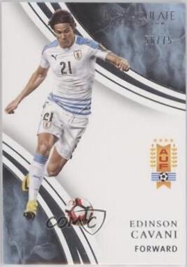 Edinson Cavani #8 Soccer Cards 2017 Panini Immaculate