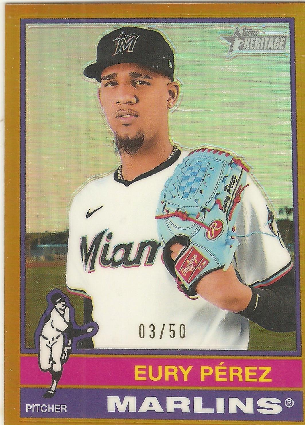 Eury Perez [Refractor Chrome Variation] #42
