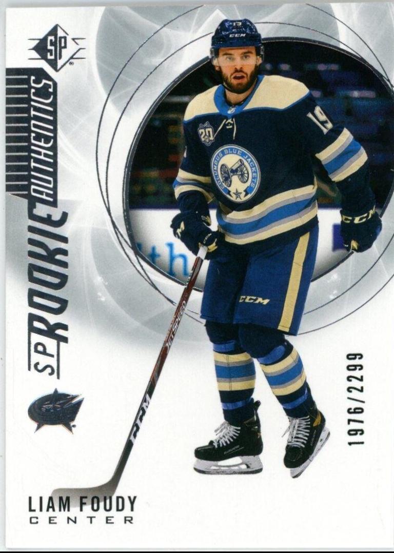 Liam Foudy #105 2020-21 SP Hockey