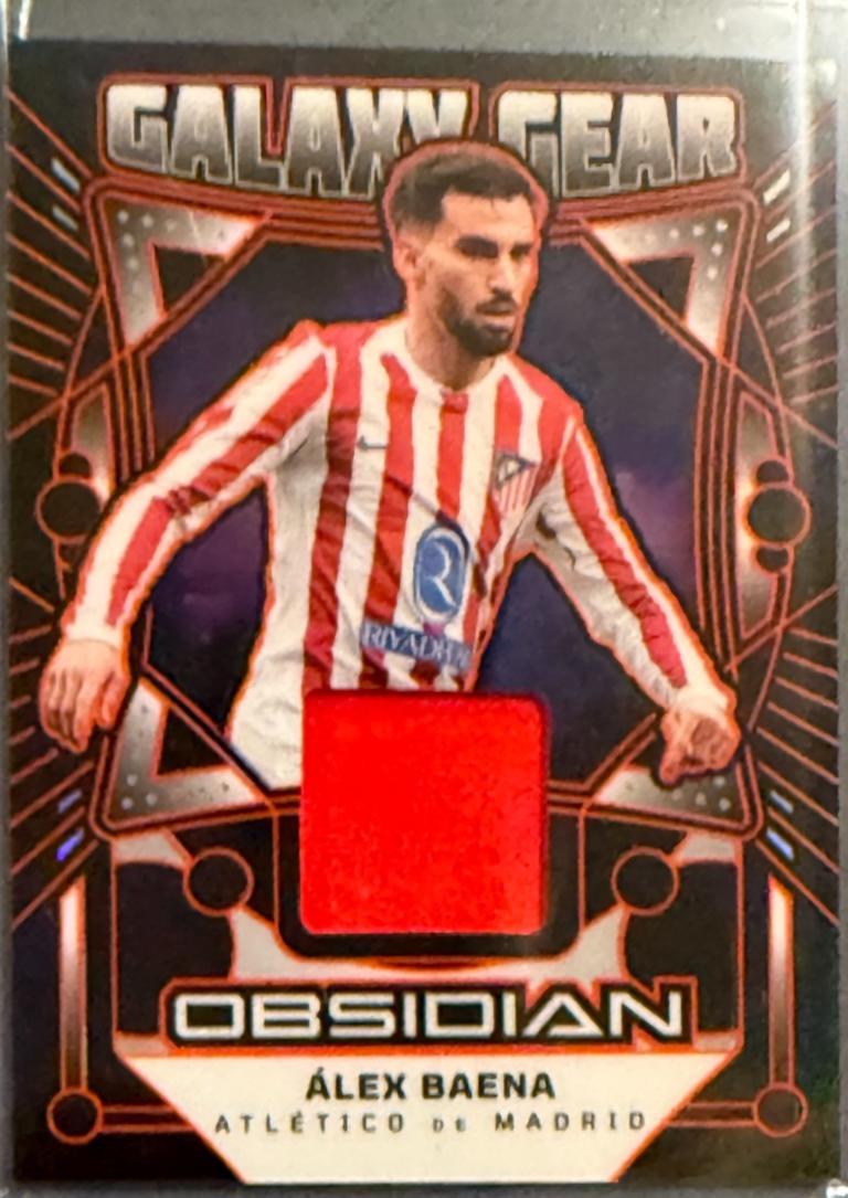 Alex Baena #1 2025 Panini Obsidian Galaxy Gear Soccer