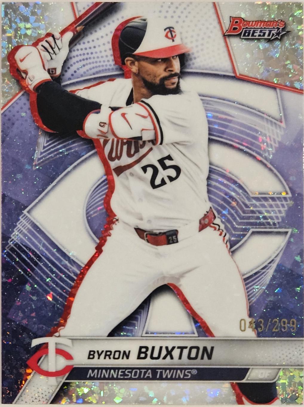 Byron Buxton [Mini-Diamond Refractor] #48