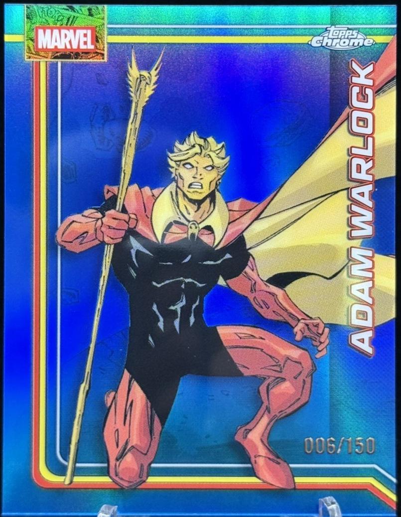 Adam Warlock Blue Refractor