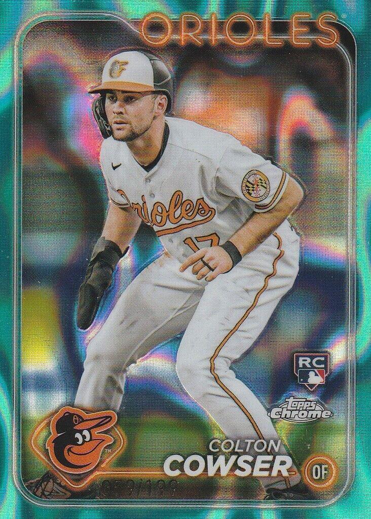 Colton Cowser [Aqua Lava Refractor] #278