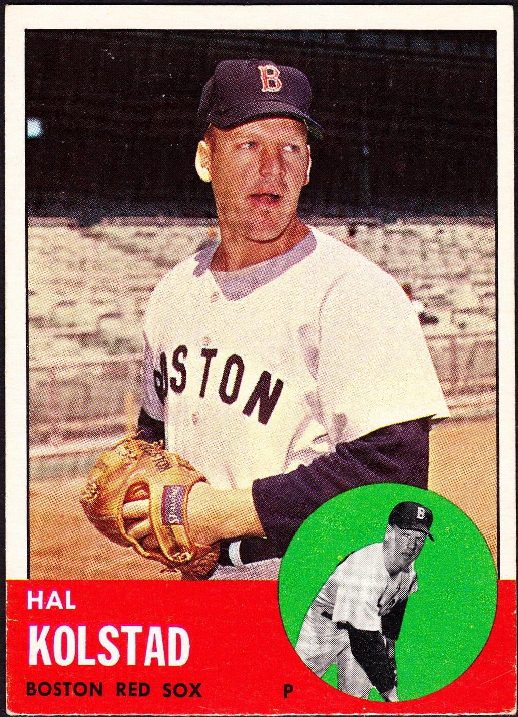 1963 Topps Hal Kolstad #574 card