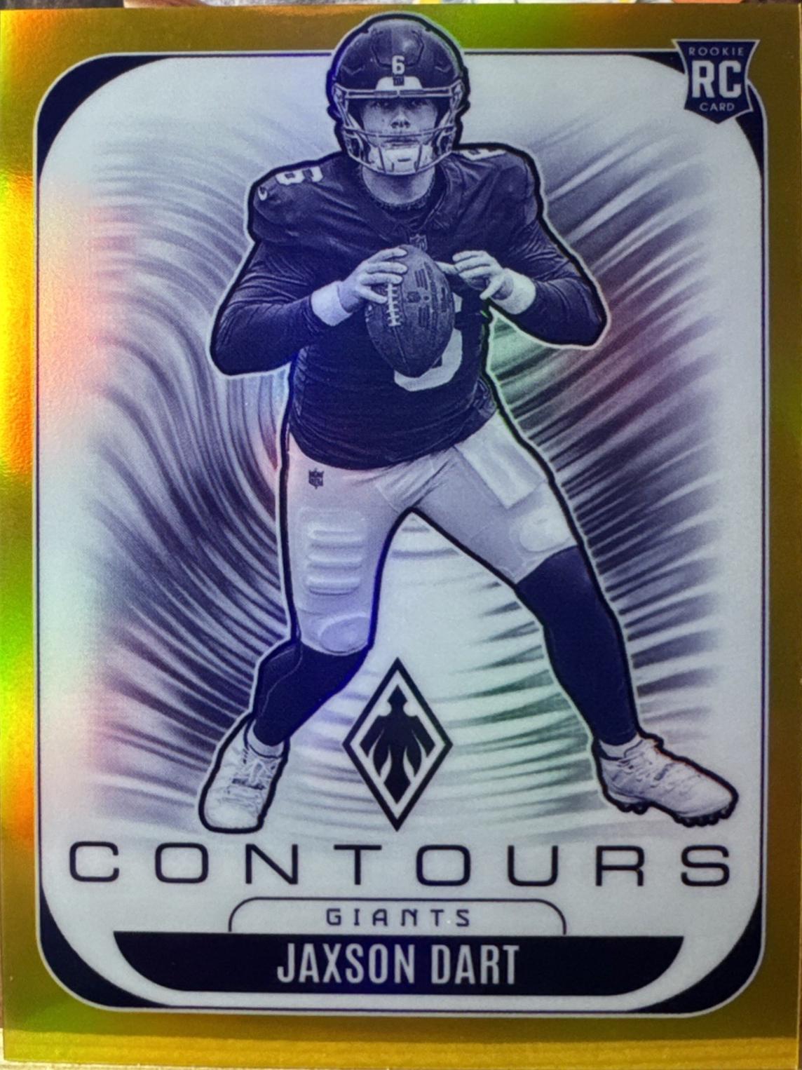 Jaxson Dart [Gold] #24 Prices | 2025 Panini Phoenix Contours