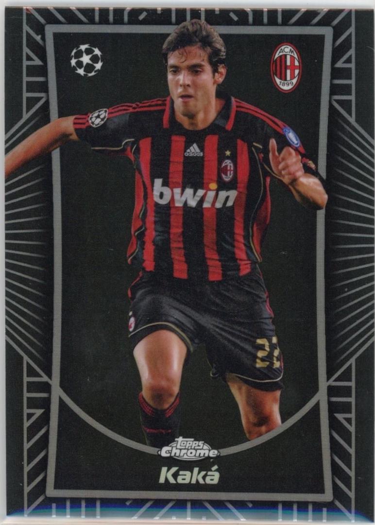 Kaka #SE-3 Soccer Cards 2024 Topps Chrome UEFA Shadow Etch
