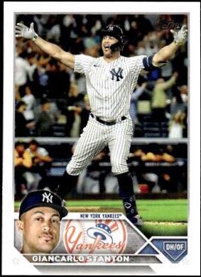Giancarlo Stanton #509 Baseball Cards 2023 Topps