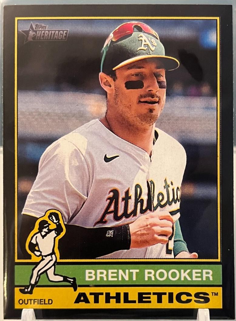 Brent Rooker [Black Border] #83 Prices | 2025 Topps Heritage