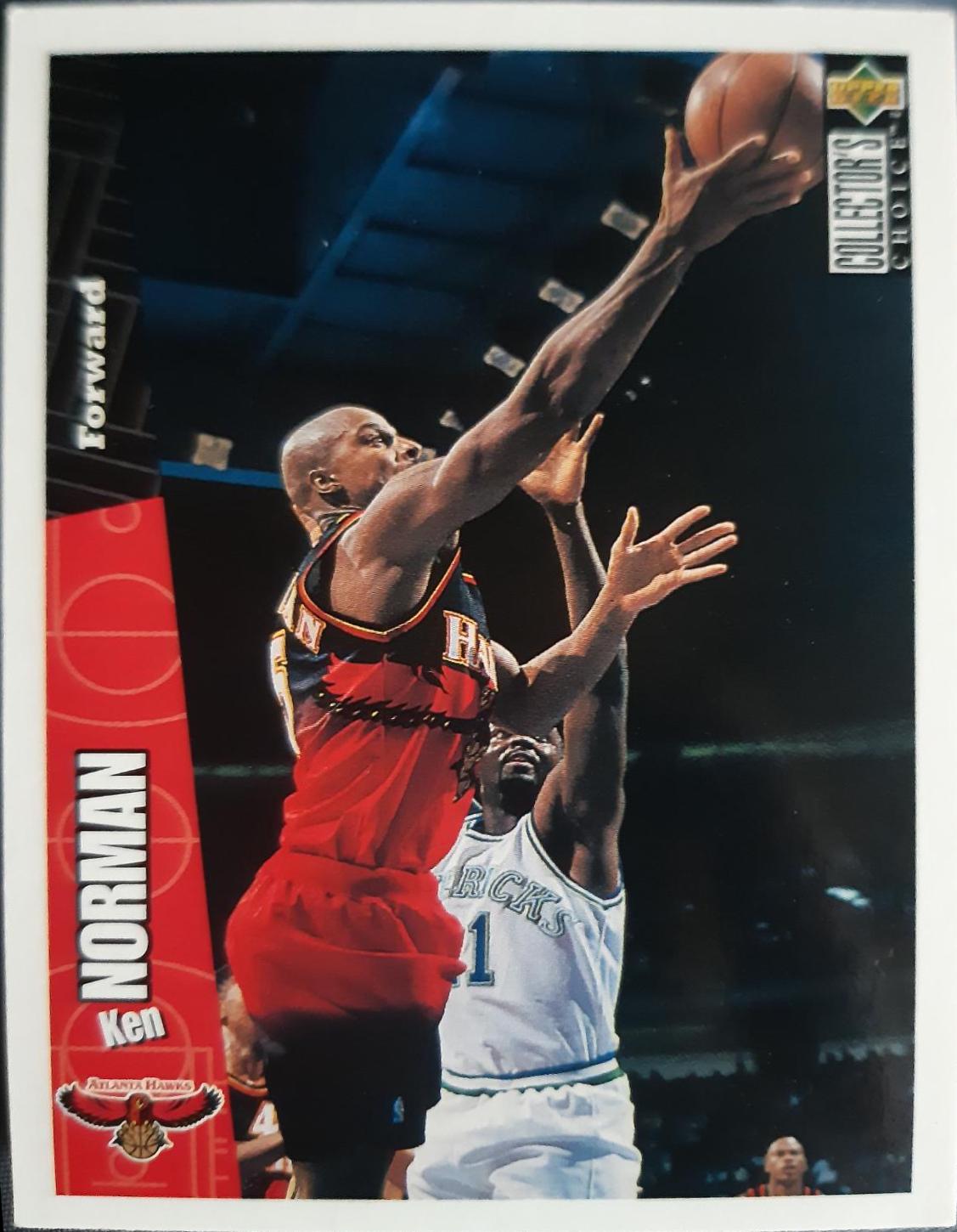 Ken Norman #5 Basketball Cards 1996 Collector's Choice