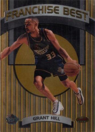 Grant Hill #FB4 Basketball Cards 1998 Bowman's Best Franchise Best