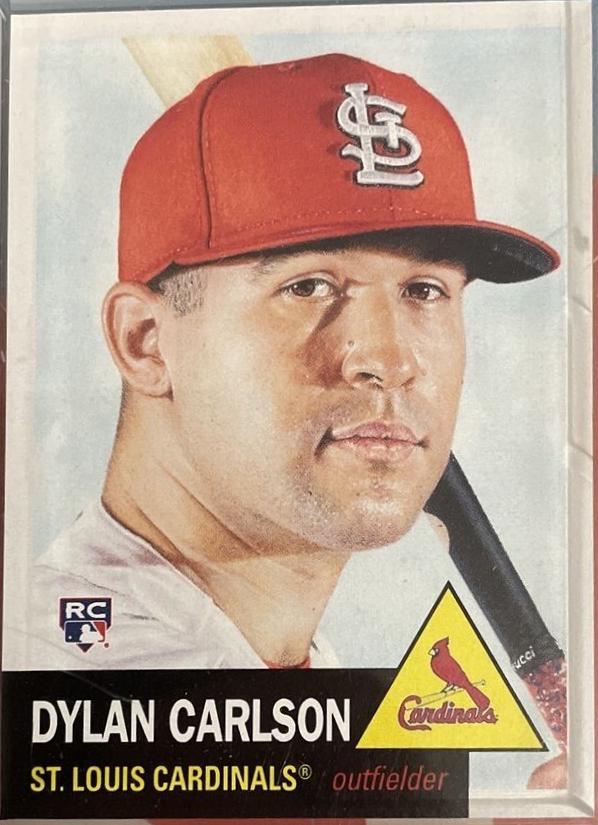 Dylan Carlson #426 Baseball Cards 2021 Topps Living