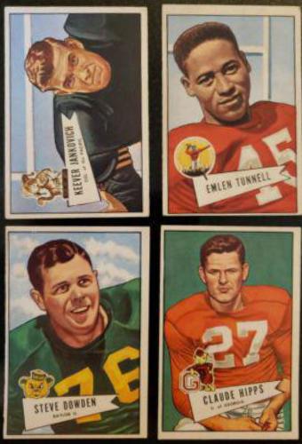 Claude Hipps #41 Football Cards 1952 Bowman Large