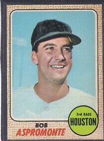 Bob Aspromonte #95 Baseball Cards 1968 O Pee Chee