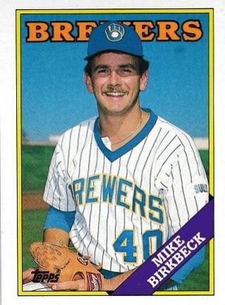 Mike Birkbeck #692 Baseball Cards 1988 Topps