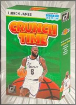 LeBron James #2 Basketball Cards 2023 Panini Donruss Crunch Time