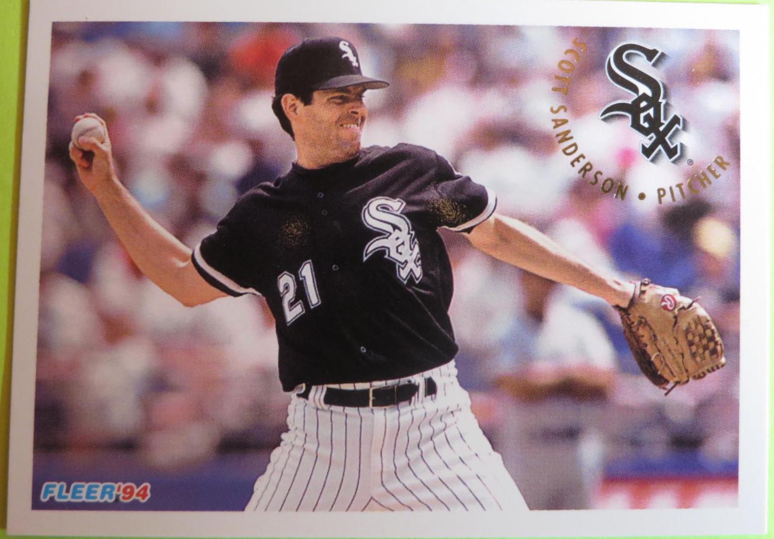 Scott Sanderson #U-30 Baseball Cards 1994 Fleer Update