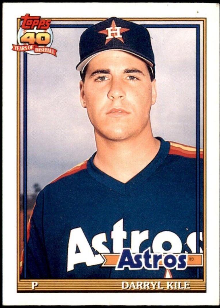 Darryl Kile #68T Baseball Cards 1991 Topps Traded