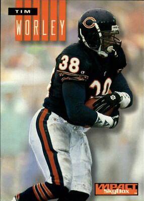 Tim Worley #41 Football Cards 1994 Skybox Impact