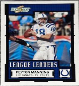 Peyton Manning #346 2004 Panini Score Football