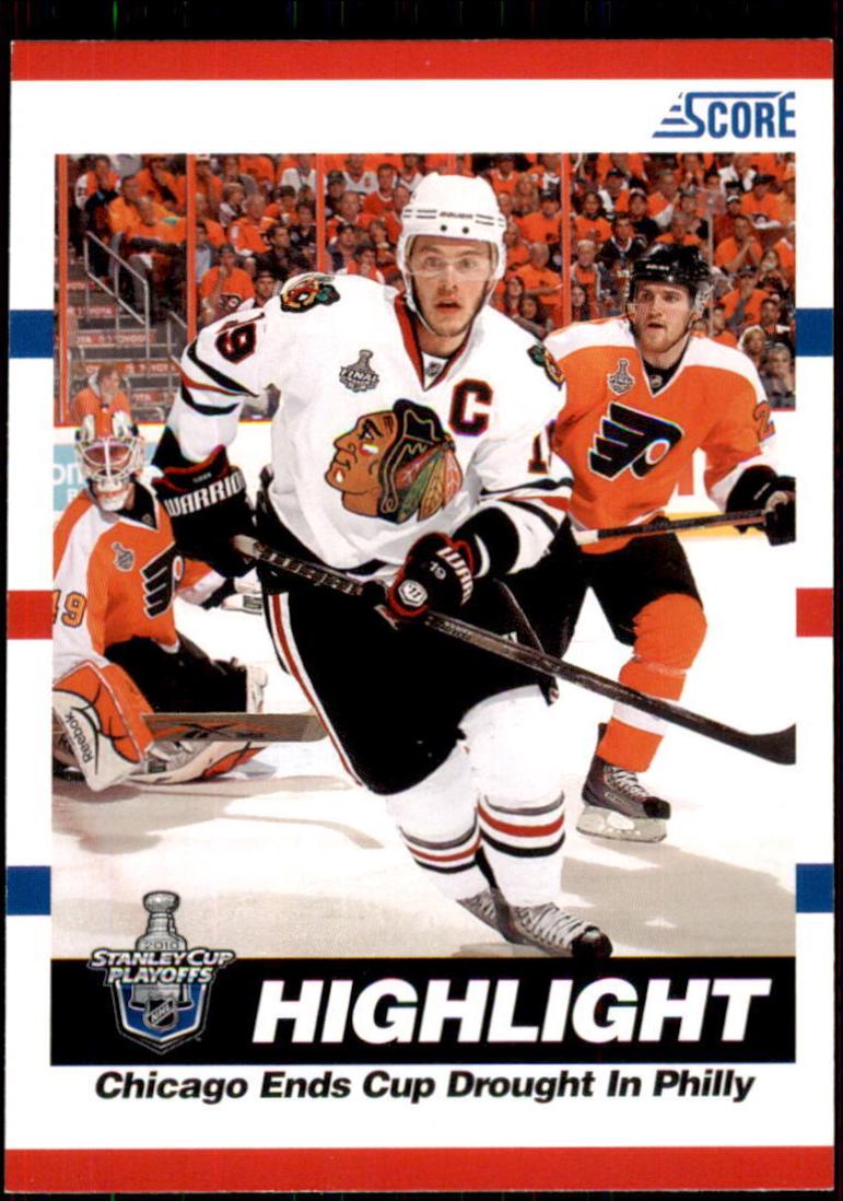 Jonathan Toews #500 Hockey Cards 2010 Panini Score