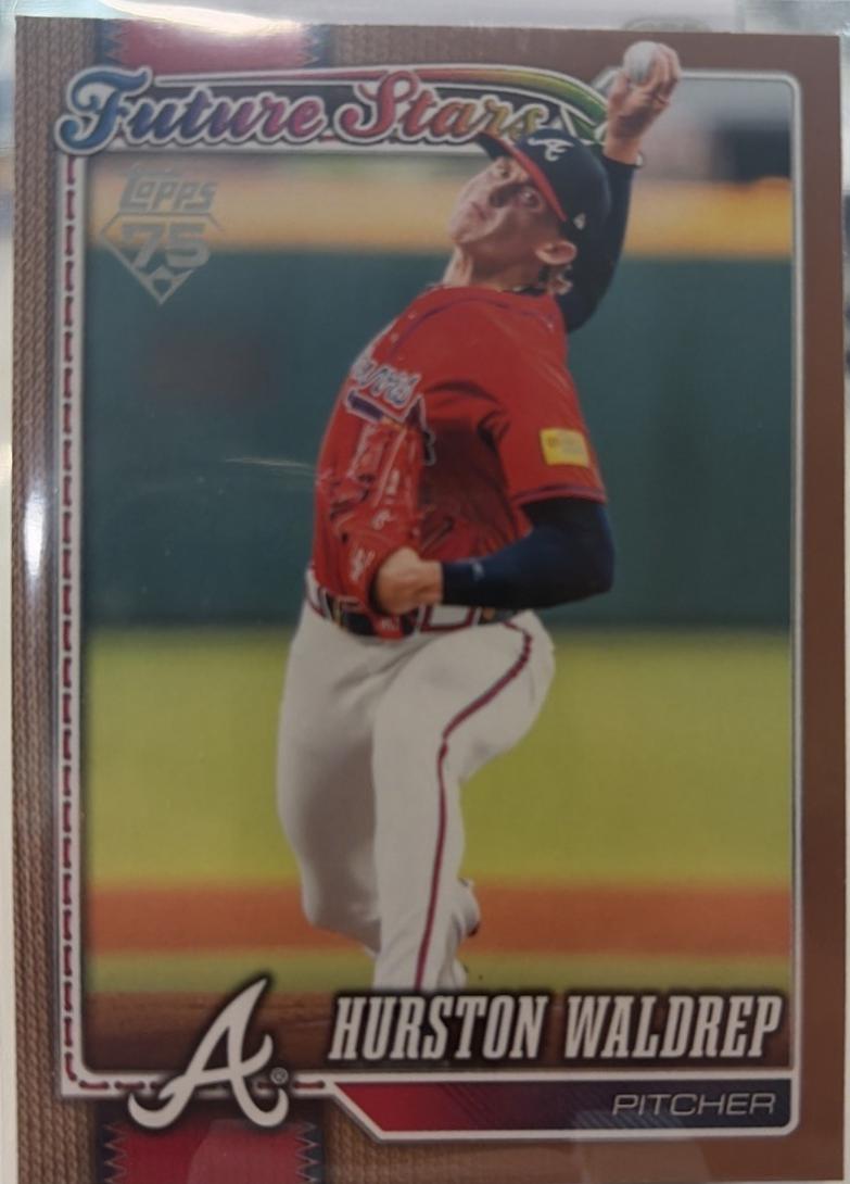 2026 Topps Series 2 Hurston Waldrep [Gold] #407 card