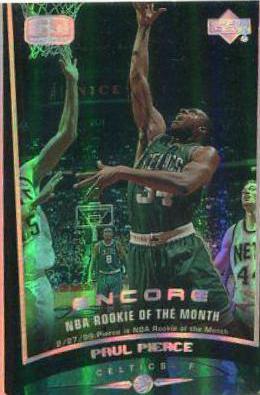 Paul Pierce #145 1998 Upper Deck Encore Basketball