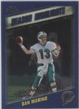 Dan Marino #192 2000 Topps Chrome Football