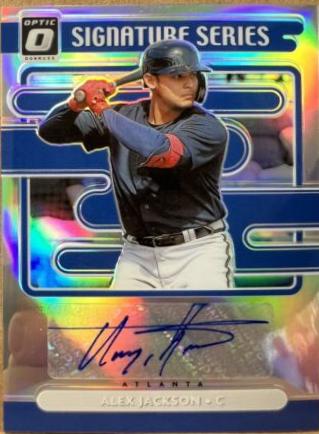 Alex Jackson #SS-AJ Baseball Cards 2021 Panini Donruss Optic Signature Series