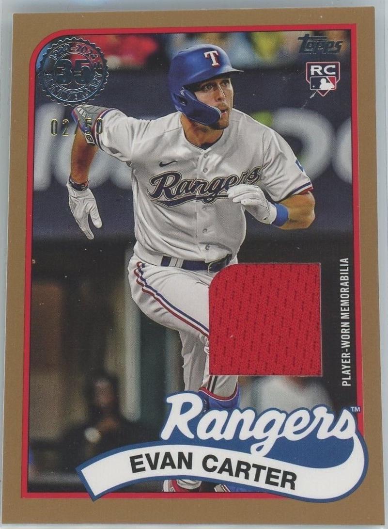Evan Carter [Gold] #89R2-EC