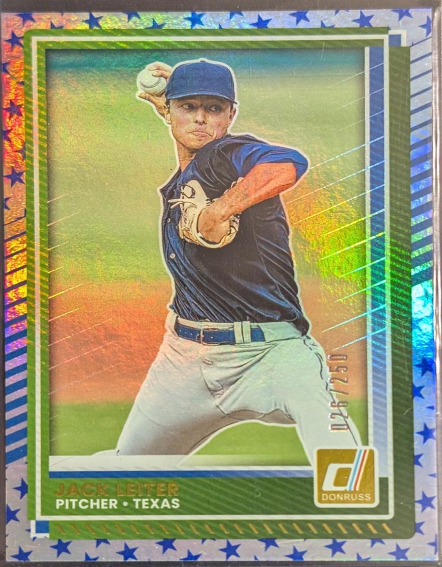 Jack Leiter #94 2025 Donruss Baseball