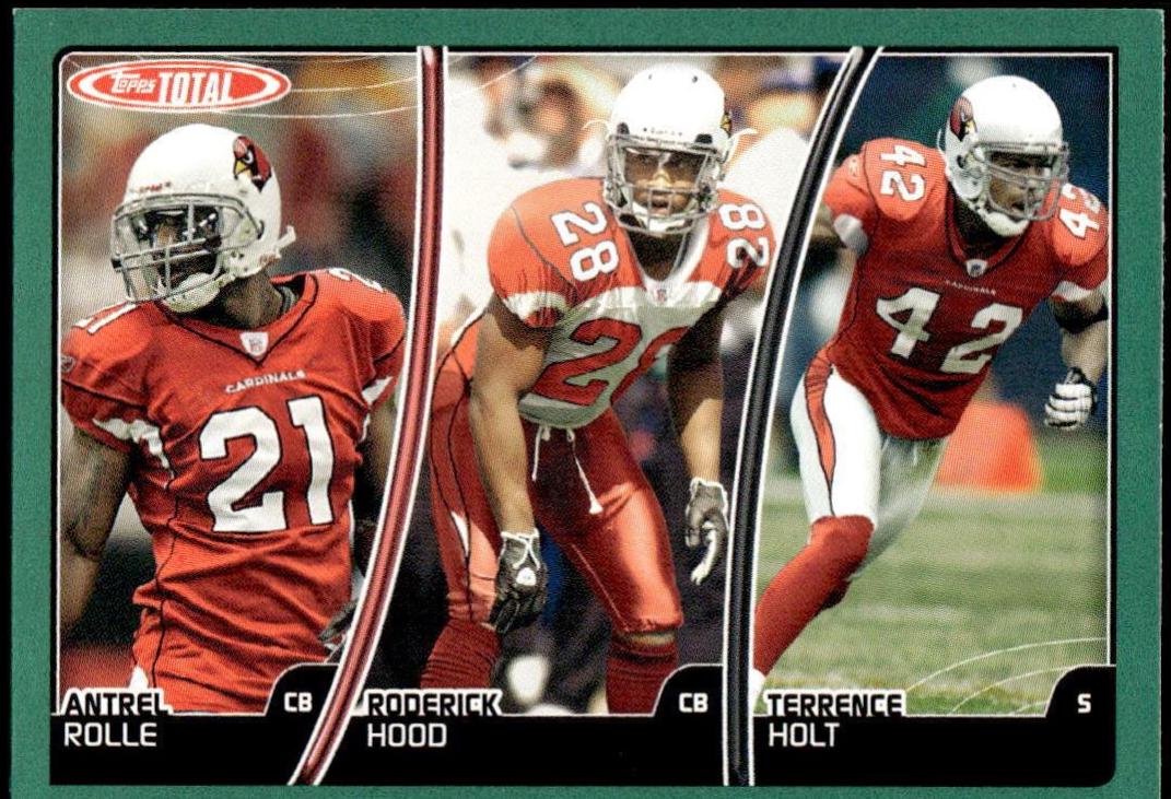 Antrel Rolle, Roderick Hood, Terrence Holt #182