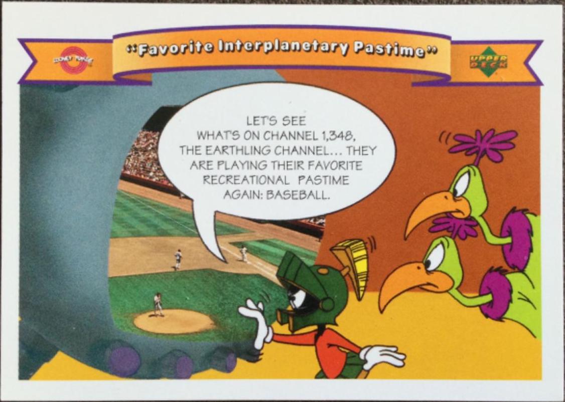 Favorite Interplanetary Pastime #3 Baseball Cards 1991 Upper Deck Comic Ball 2