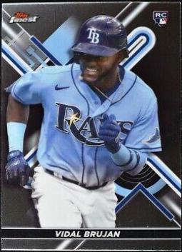Vidal Brujan #3 Baseball Cards 2022 Topps Finest