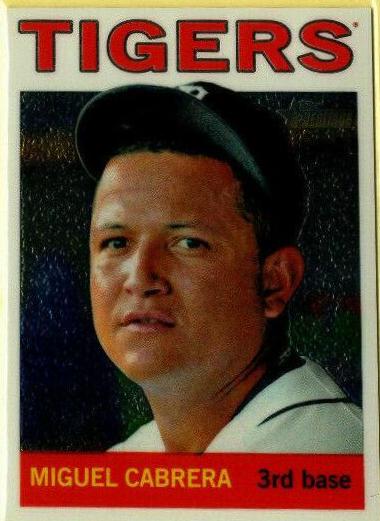 Miguel Cabrera #HC1 Baseball Cards 2013 Topps Heritage Chrome