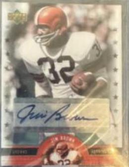 Jim Brown #LS-JI Football Cards 2005 Upper Deck Legends Legendary Signatures