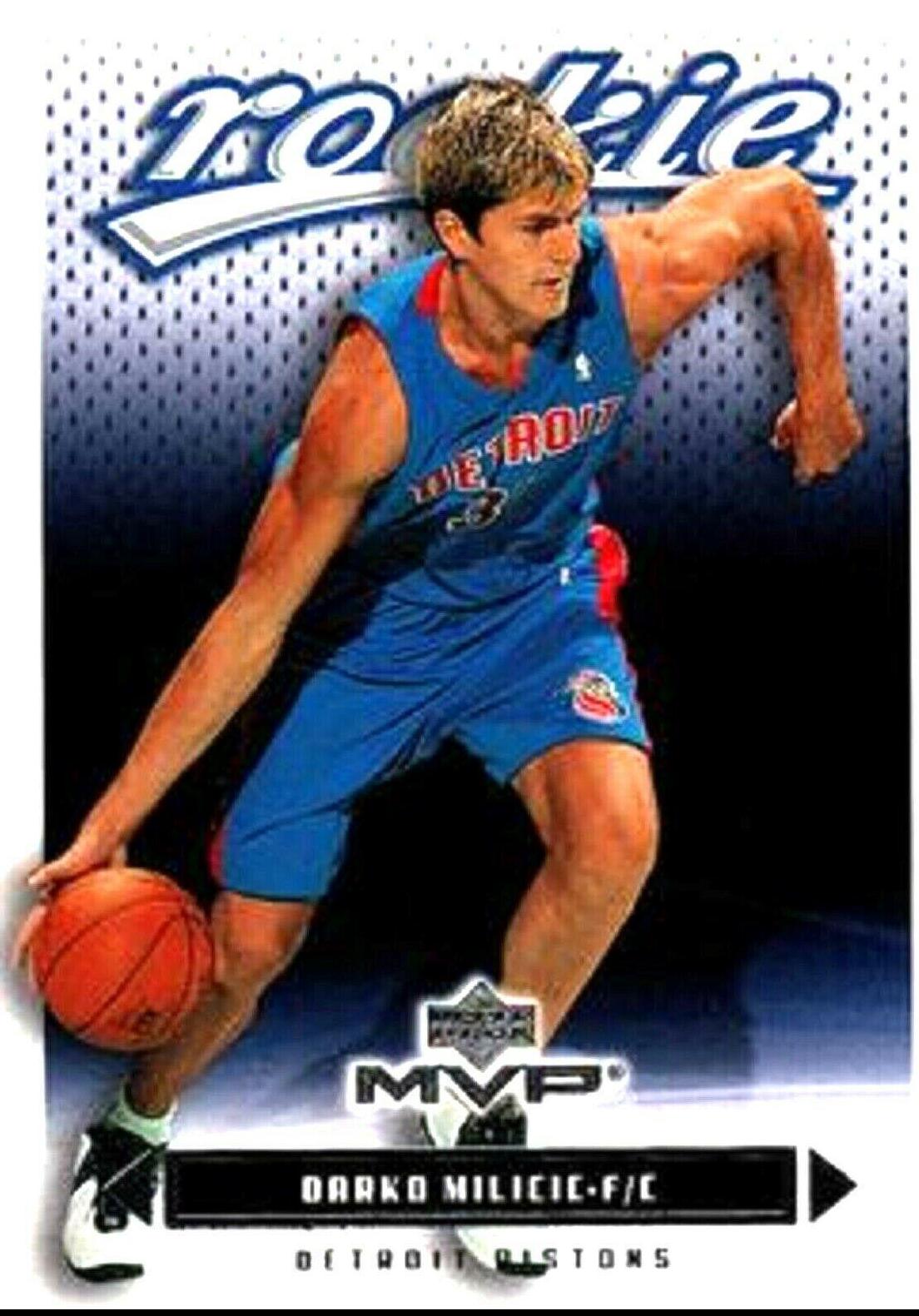 Darko Milicic #202 Basketball Cards 2003 Upper Deck MVP