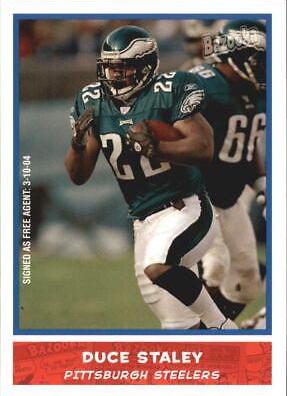 Duce Staley #16 Football Cards 2004 Bazooka
