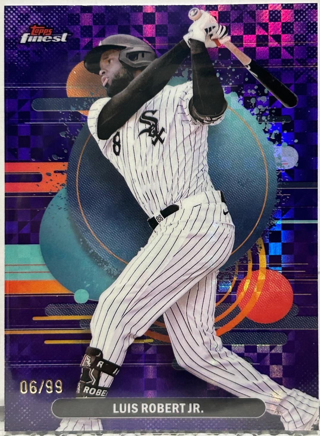 Luis Robert Jr. [Purple Checkerboard Refractor] #176