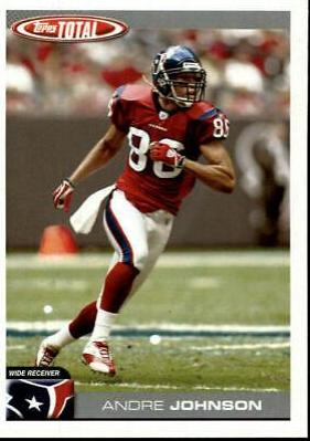 Andre Johnson #213 2004 Topps Total Football