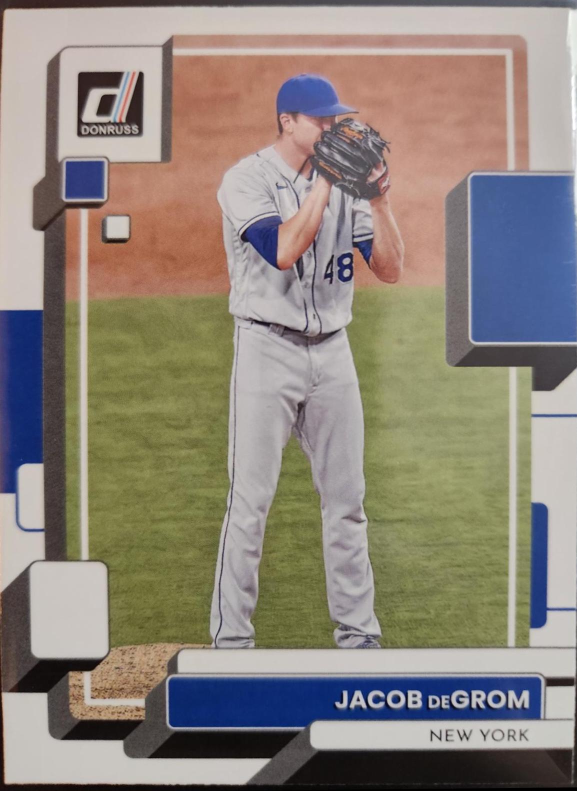 Jacob deGrom #101 2022 Panini Donruss Baseball