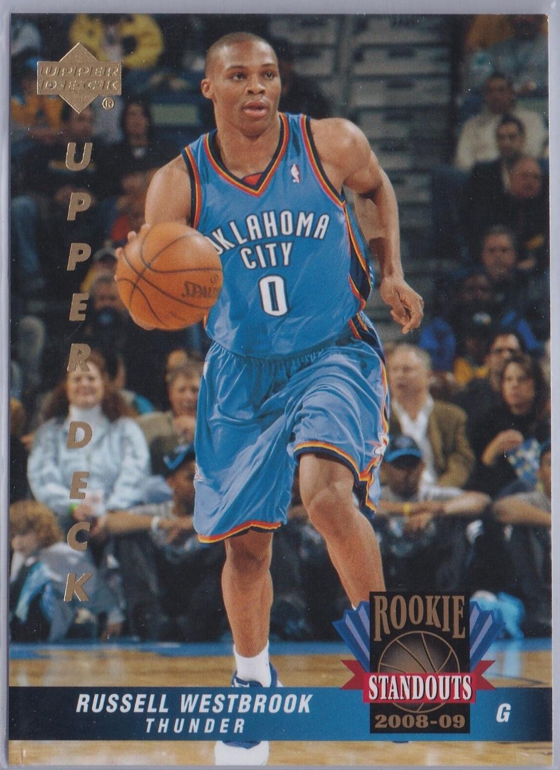 Russell Westbrook #RS-4 Basketball Cards 2008 Upper Deck Lineage Rookie Standouts