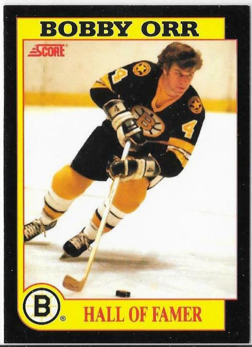 Hall of Famer Hockey Cards 1991 Score Bobby Orr