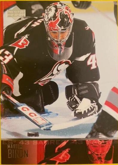 Martin Biron #27 Hockey Cards 2003 Upper Deck