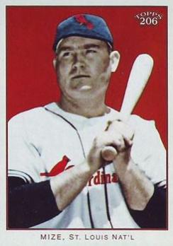 Johnny Mize #254 2009 Topps 206 Baseball