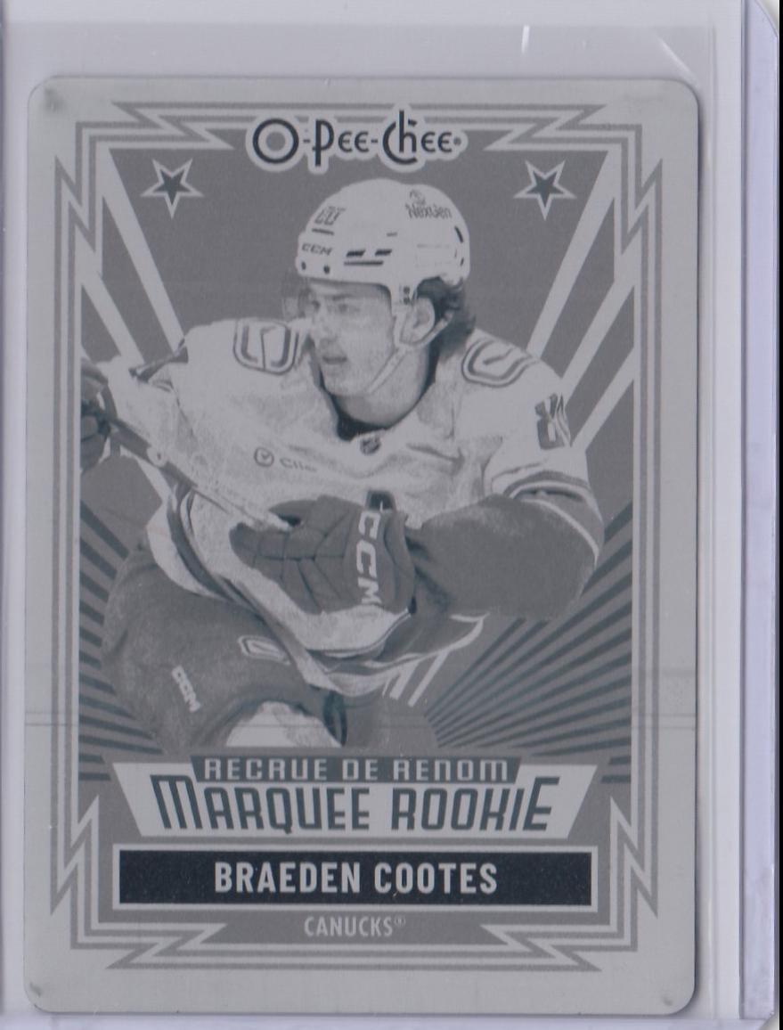 Braeden Cootes #599 2025-26 O-Pee-Chee Hockey