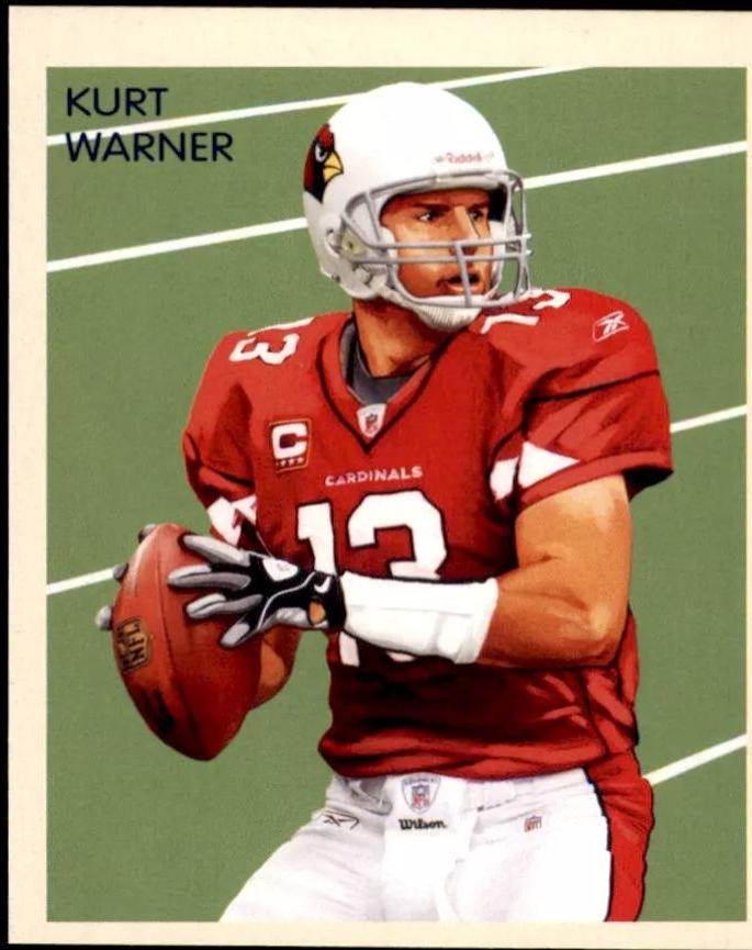 Kurt Warner #NC64 Football Cards 2009 Upper Deck Philadelphia National Chicle