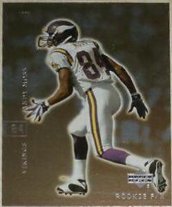 Randy Moss #49 Football Cards 2001 Upper Deck Rookie F/X