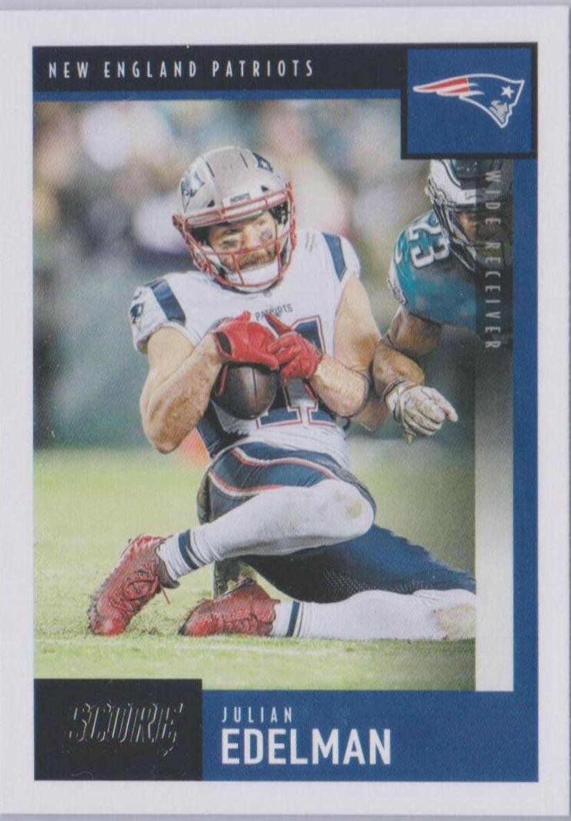 Julian Edelman #22 2020 Panini Score Football